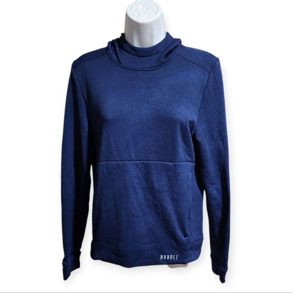 NOBULL  Arctic Polartec Pullover Fleece Deep Blue Sweatshirt Hoodie - Women's